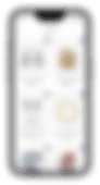 Phone mockup blur